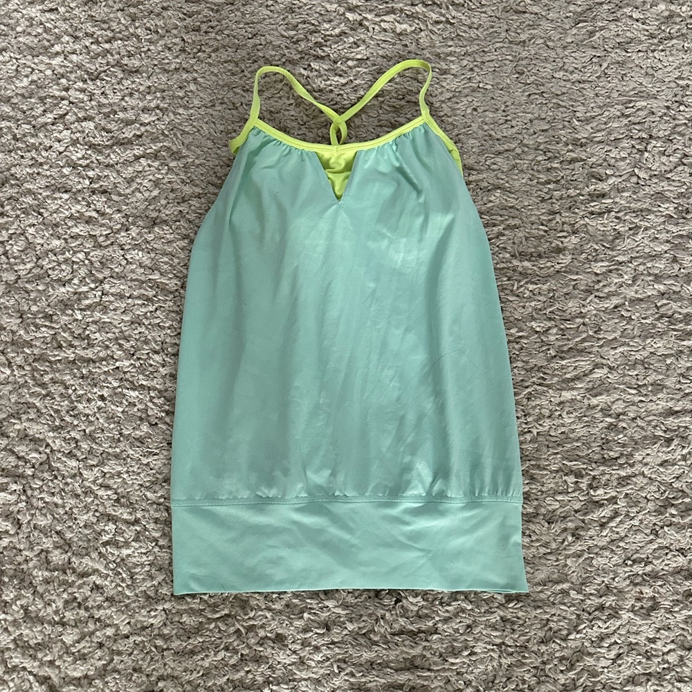 The North Face Lime Green Tank Top
